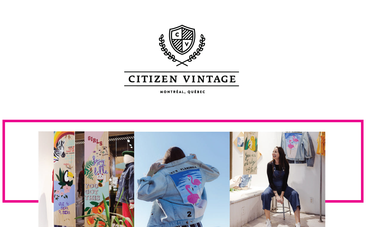 Citizen Vintage boutique in Montreal