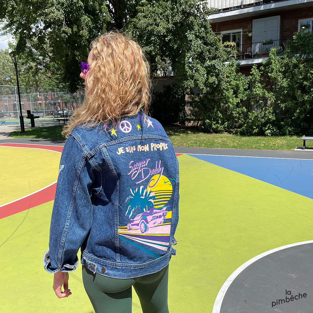 Jacket "Je suis mon propre Sugar Daddy"