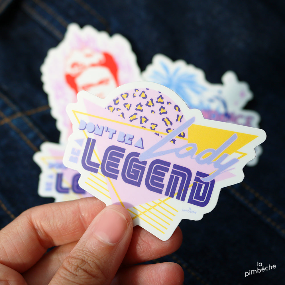 Lady Legend sticker