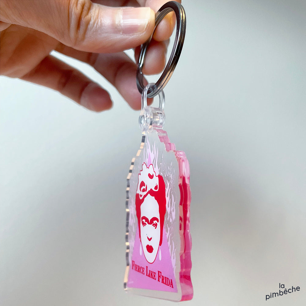 Porte-clés en acrylique Frida