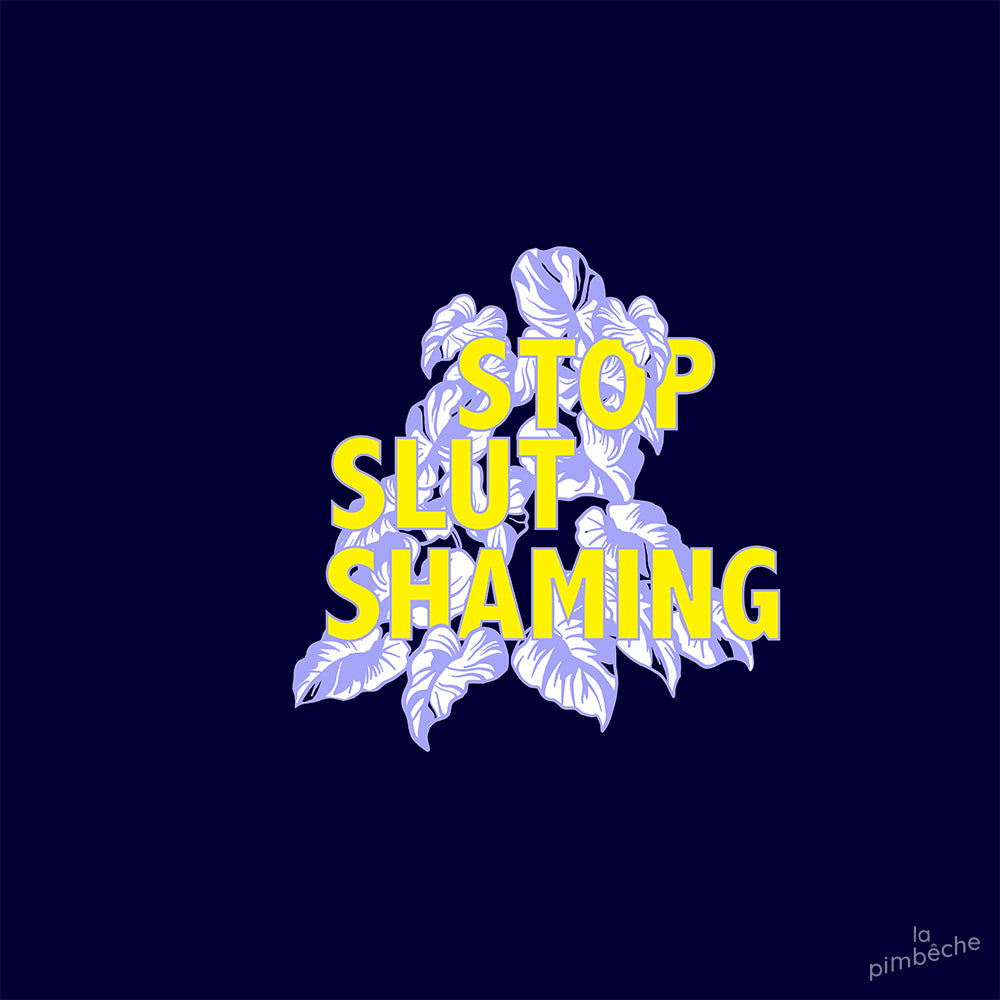T-SHIRT 'STOP SLUT SHAMING'